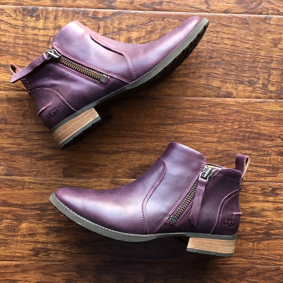 ugg purple aureo boots